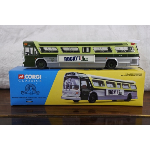 12 - A boxed Corgi Classics 40th Anniversary 'Chicago Transit Authority Fishbowl' GM5307 - 54602, limited... 