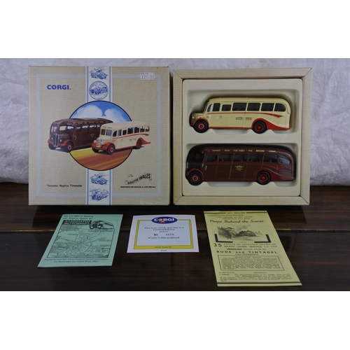 15 - A boxed Corgi 'The South Wales Set', limited edition 4578/7500 (Replica Timetable included).