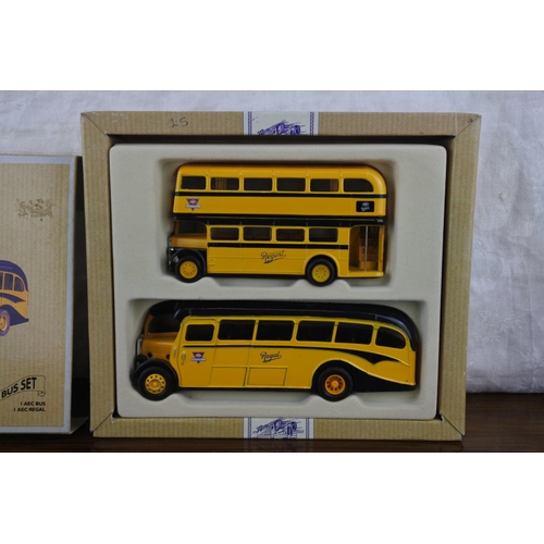 4 - A boxed Corgi 'The AEC Bus Set', limited edition 06668/10,000.