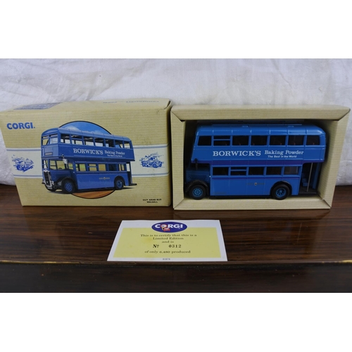 49 - A boxed limited edition Corgi Guy Arab Bus Walsall 97209 0312/6480.