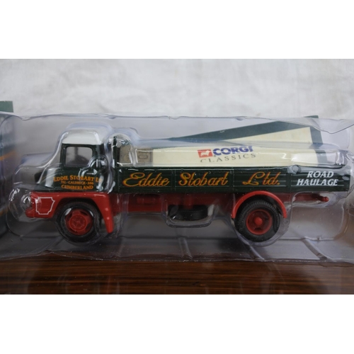 63 - A boxed Corgi Classics Eddie Stobart Thames Trader Dropside Lorry 30202.