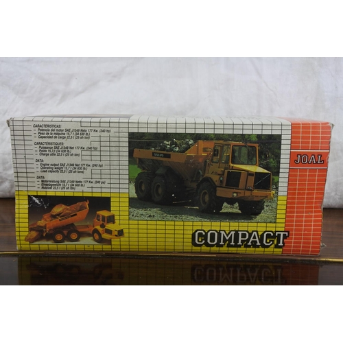 71 - A boxed Joal Compact Volvo A25 Articulated Dumper scale 1:50.