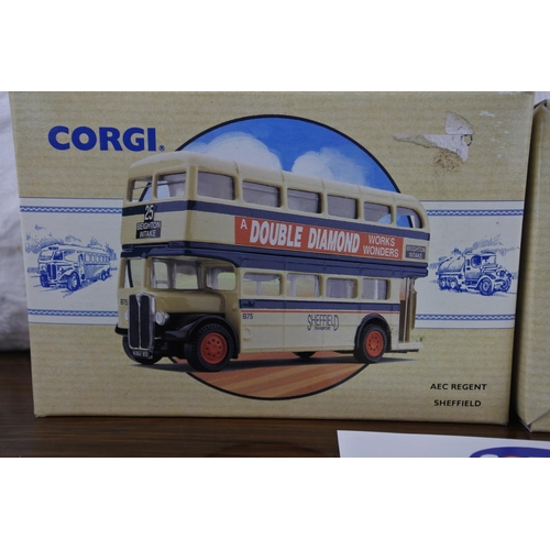 73 - A boxed Corgi limited edition AEC Regent Sheffield 97002 1227/5000.