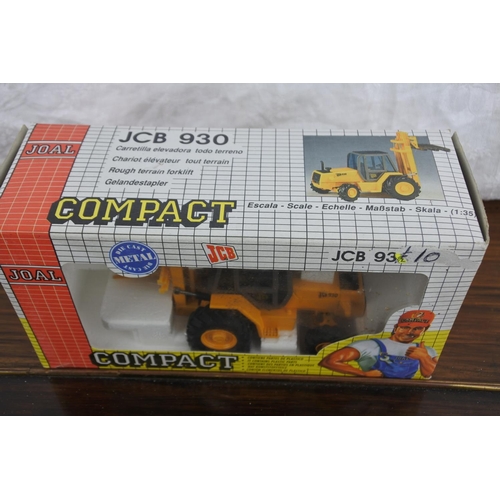 78 - A boxed Joal Compact JCB 930 Rough Terrain Forklift scale 1:35.