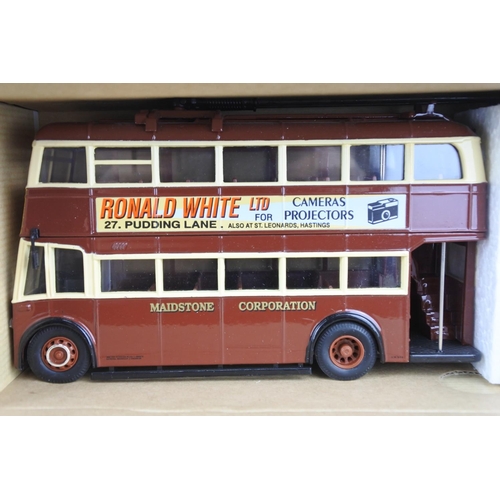 80 - A boxed limited edition Corgi Classics Sunbeam W Utility Trolley bus for Maidstone Corporation 97801... 