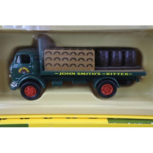 88 - Two boxed Van Guards VA36001  Commer Flatbed scale 1:64 and VA9000 Ford Thames Trader Tanker scale 1... 