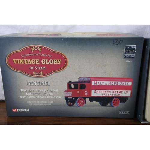 94 - A boxed limited edition Corgi Vintage Glory of Steam - Sentinel Steam Wagon 80003 4398/5120 scale 1:... 