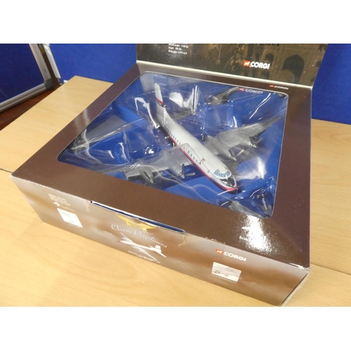 101 - A boxed Corgi 'The Aviation Archive' Classic Propliners - Bristol 175 Britannia 102 - Laker Airways ... 