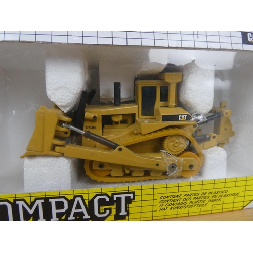 113 - A boxed Joal Compact CAT D10 Chain Tractor scale 1:70.