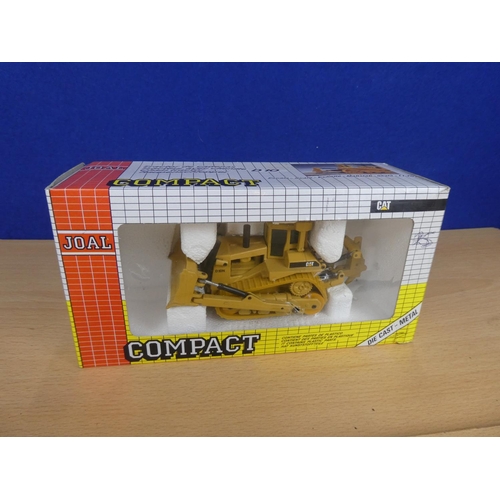 113 - A boxed Joal Compact CAT D10 Chain Tractor scale 1:70.