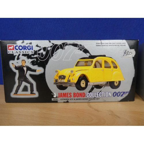 116 - A boxed Corgi Classics James Bond Collection 007 Citroen 2CV & James Bond figure set 65301.