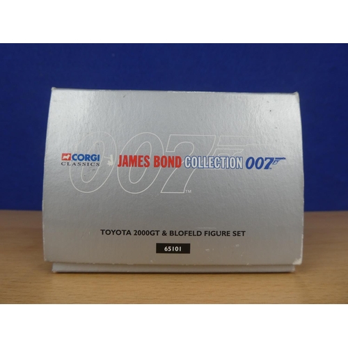 119 - A boxed Corgi Classics James Bond Collection 007 Toyota 2000GT & Blofeld figure set 65101.