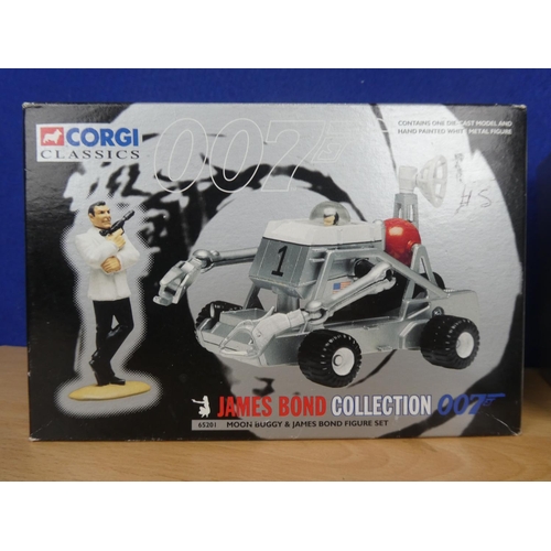 120 - A boxed Corgi Classics James Bond Collection 007 Moon Buggy & James Bond figure set 65201.