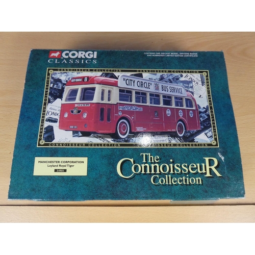 125 - A boxed Corgi Classics 'The Connoisseur Collection' - Manchester Corporation Leyland Royal Tiger 349... 