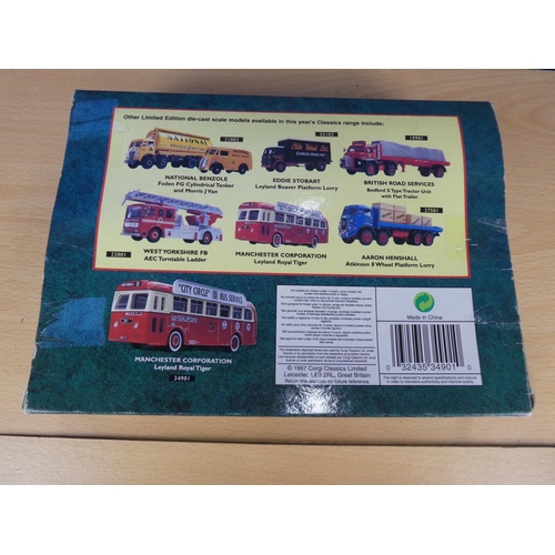 125 - A boxed Corgi Classics 'The Connoisseur Collection' - Manchester Corporation Leyland Royal Tiger 349... 