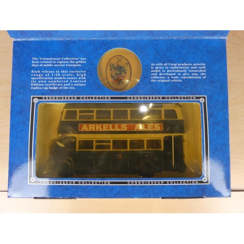 126 - A boxed Corgi Classics 'The Connoisseur Collection' - Swindon Corporation - Guy Arab Utility Set 343... 