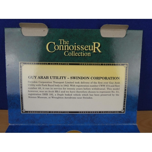 126 - A boxed Corgi Classics 'The Connoisseur Collection' - Swindon Corporation - Guy Arab Utility Set 343... 