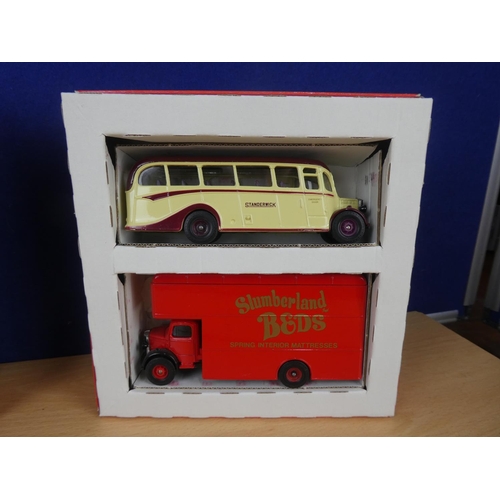 141 - A boxed limited edition Corgi Northern Collection Slumberland Beds and Ribble Motors 1954/5000.