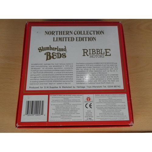 141 - A boxed limited edition Corgi Northern Collection Slumberland Beds and Ribble Motors 1954/5000.