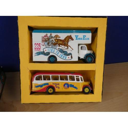 143 - A boxed limited edition Corgi York Fair set 3341/5500.