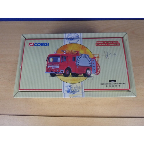 148 - A boxed Corgi Hong Kong Fire Support Vehicles 21802.