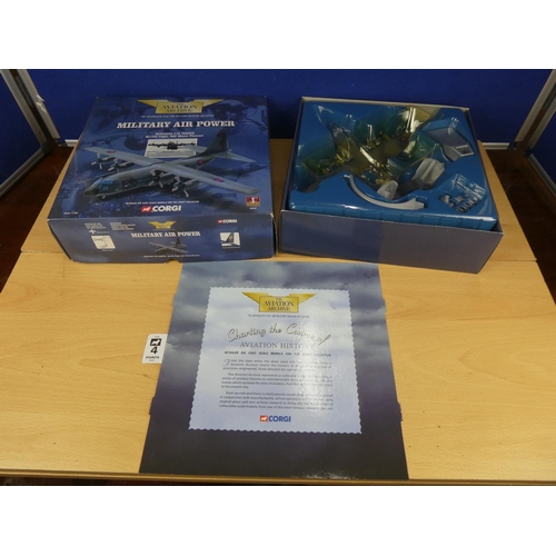 156 - A boxed Corgi 'The Aviation Archive' Military Air Power - Mercules C1K Tanker No1312 Flight , RAF Mo... 