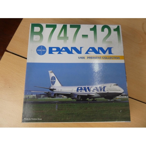 160 - A boxed Dragon Wings Premiere Collection Series Pan Am 747-121 - 55084.