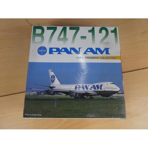 160 - A boxed Dragon Wings Premiere Collection Series Pan Am 747-121 - 55084.