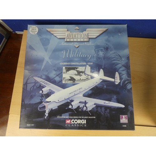 161 - A boxed Corgi 'The Aviation Archive' Military - Lockeed Constellation - USAF - 47506 scale 1:114.