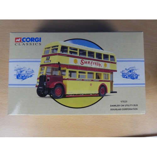 174 - A boxed limited edition Corgi Classics 97829 Daimler CW Utility Bus - Douglas Corporation 1617/5000.