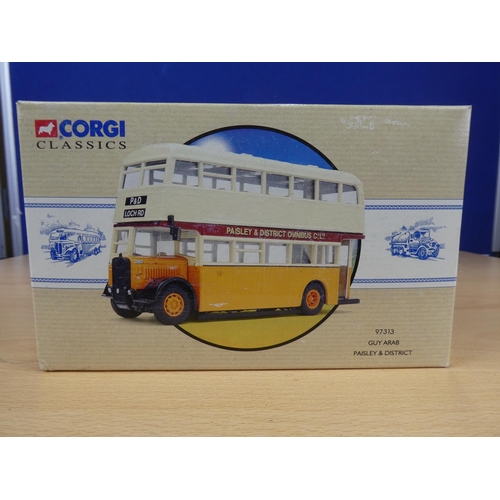 198 - A boxed limited edition Corgi Classics 97313 Guy Arab Paisley & District 2316/5000.