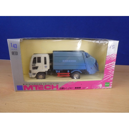 304 - A M-Tech 1:43 scale Hino Ranger Sanitation Truck.