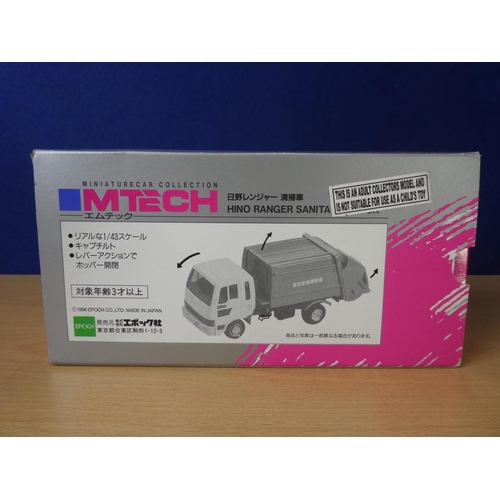 304 - A M-Tech 1:43 scale Hino Ranger Sanitation Truck.