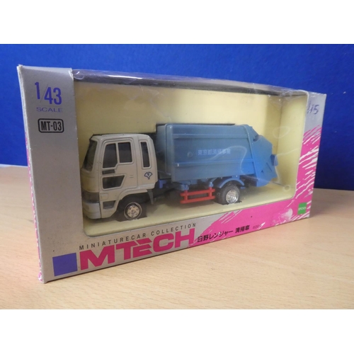 304 - A M-Tech 1:43 scale Hino Ranger Sanitation Truck.