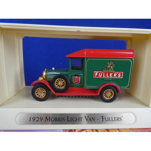 308 - Two boxed Matchbox Models of Yesteryear vehicles '1929 Morris Light Van - Fullers' and '1920 AC Mack... 