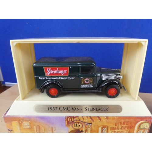 310 - Two boxed Matchbox Models of Yesteryear vehicles '1932 Mercedes Benz L6 Lorry - Holsten' and '1937 G... 