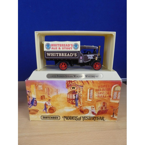 317 - Two boxed Matchbox Models of Yesteryear '1912 Ford Model T-Kirin' and 1922 Foden Steam Wagon - Whitb... 