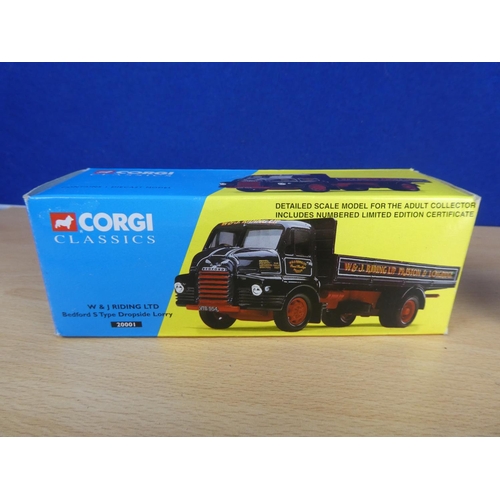 322 - A limited edition Corgi Classics 20001 'Bedford S Type Dropside Lorry' - W J Riding Ld 2532/6500.