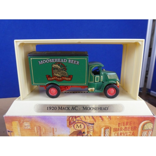 324 - Two boxed Matchbox Models of Yesteryear '1920 Mack AC - Moosehead' and 1926 Model TT Ford Van - Beck... 