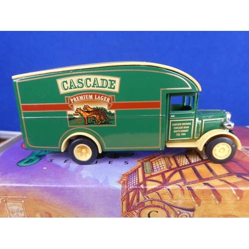 330 - Two boxed Matchbox Models of Yesteryear - '1931 Morris Van - Cascade' and '1923 Mack AC Water Tank'.