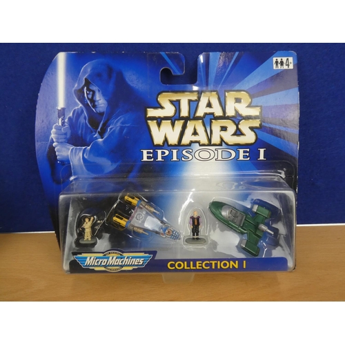 337 - Three boxed Star Wars Episode 1 Micro Machines Collection I, II, and V.