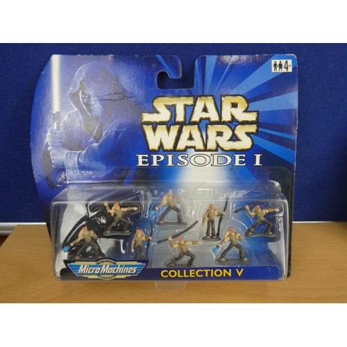 337 - Three boxed Star Wars Episode 1 Micro Machines Collection I, II, and V.