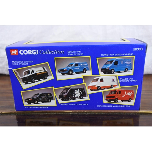 208 - A boxed Corgi Collection 58303 Ford Escort Van AA.