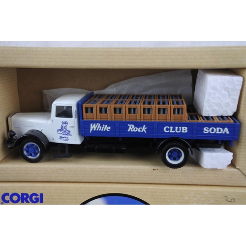 228 - A Corgi Classics 'White Rock Club Soda' soda truck.