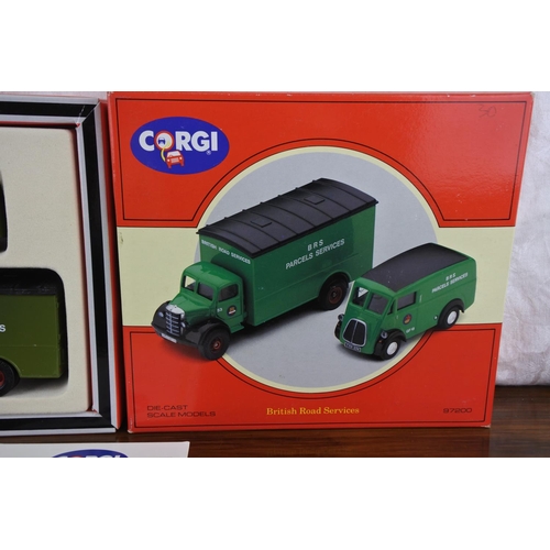 237 - A Corgi 'British Road Services - Parcels Services' Die-cast model set.