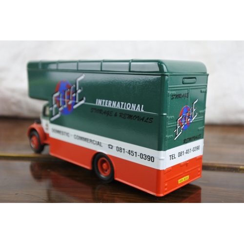 245 - A Corgi Classics 'Elite international storage & removals' Bedford Pantechnicon truck set.