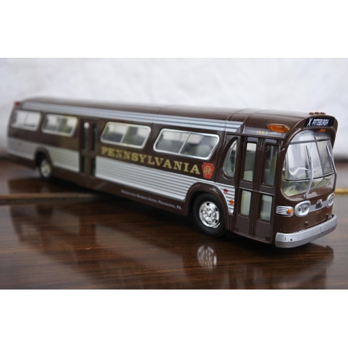 248 - A Corgi Classics 'Pennsylvania Railroad' transport bus.