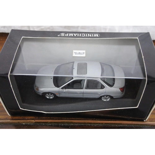 252 - A Paul's Model Art Minichamps 1:43 scale 1997 Ford Mondeo 4-door Saloon.