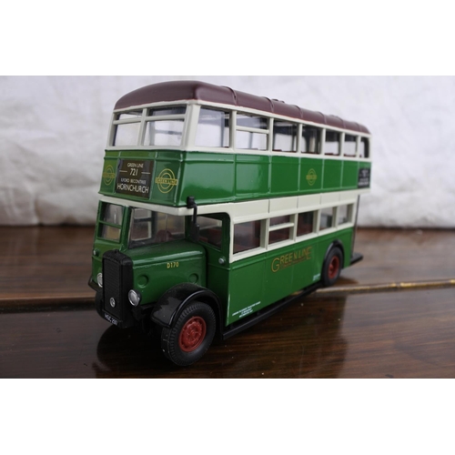 266 - A Corgi Classics 'Green Line London Transport' Daimler CW Utility Bus set.