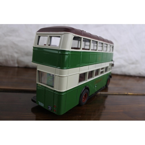 266 - A Corgi Classics 'Green Line London Transport' Daimler CW Utility Bus set.